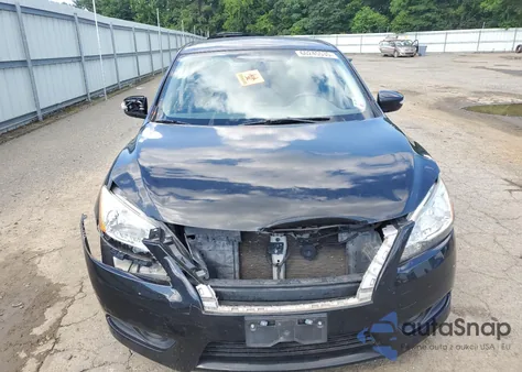 2014 Nissan Sentra S from USA, damaged, VIN 3N1AB7AP1EY316428